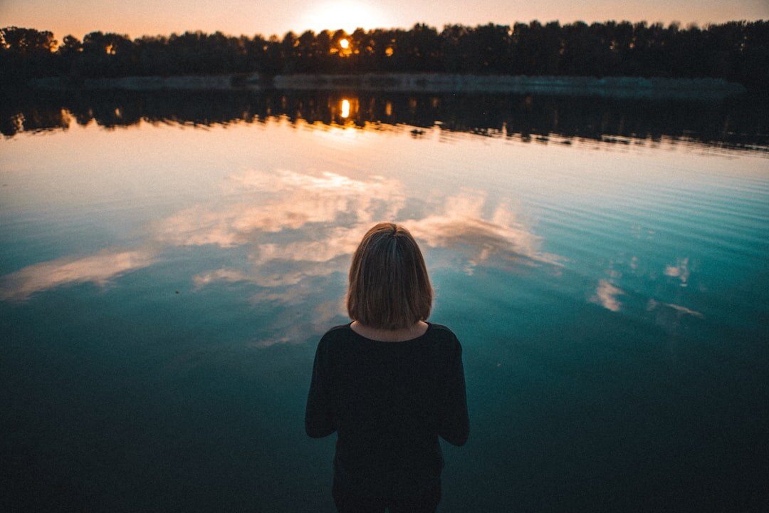 person reflecting on emotions