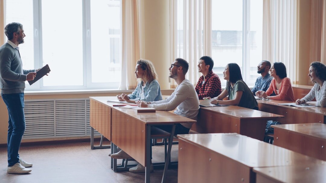 group discussion in classroom
