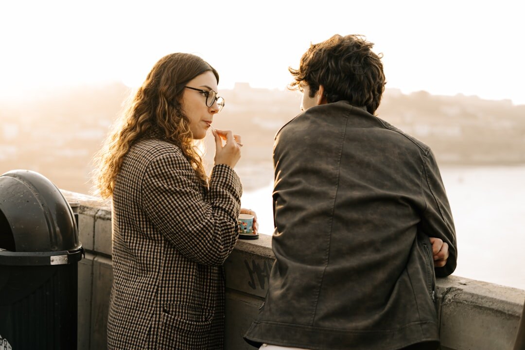 people having deep conversation