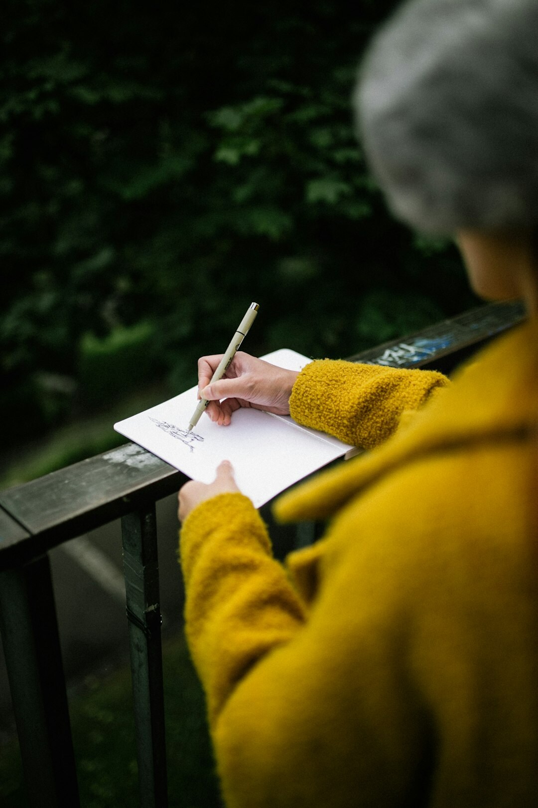 woman journaling emotions